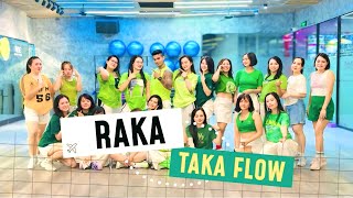 Download lagu RAKA TAKA FLOW | DJ Riddim Remix | Zumba Dance Fitness - Team Baklosh Omer mp3