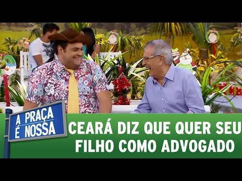 Matheus Ceará diz que quer seu filho como advogado | A Praça É Nossa (15/12/16)