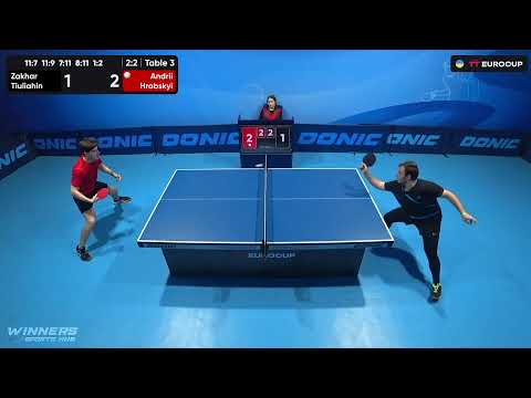 20:05 Zakhar Tiuliahin - Andrii Hrabskyi 26.07.2023 TT Euro.Cup Ukraine Master. Table 3