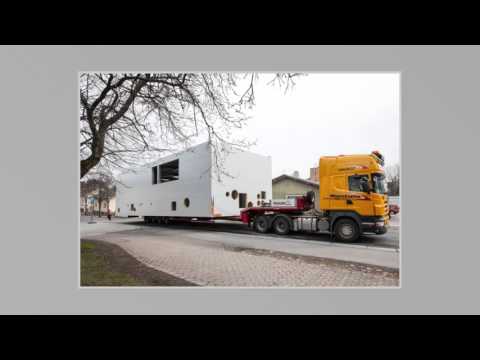 Ilmanvaihtokonehuoneen nosto ja kuljetus, Laitilan IP-Työ Oy