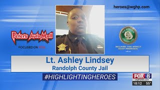 FOX8 Highlighting Heroes: Lt. Ashley Lindsey, detention officer at Randolph County Jail