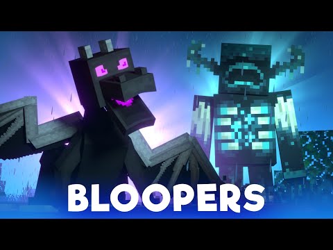 Dragon Rescue: The Storm - BLOOPERS | Alex and Steve Life (Minecraft Animation)