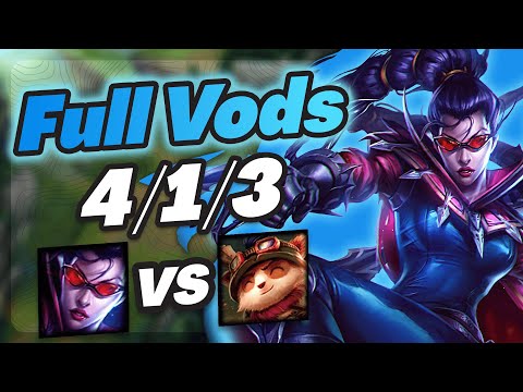 RUN CLEANSE IGNITE ON VAYNE TO BEAT TEEMO - Challenger Gameplay Vayne Vs Teemo Full Vod