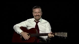 After successfully resurrecting his most famous character for Comic Relief, Ricky Gervais is set to release a new mini series featuring David Brent.
Inspired by the popularity of the series one episode of The Office in which Brent hijacks a training day by playing songs to his staff, Learn Guitar with David Brent will feature more of his original compositions and life wisdom.
