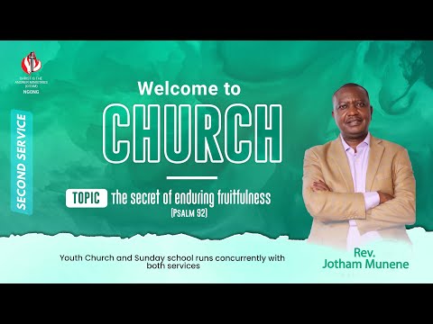 THE SECRET OF ENDURING FRUITFULNESS | 2ND SERVICE | 8TH OCTOBER, 2023