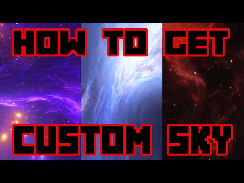Soupakai - How to get custom sky in minecraft (1.8.9)