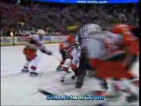 Fisher's goal vs Hurricanes - Jan 17/08