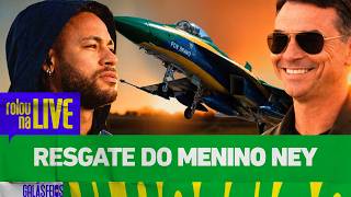 FLÁVIO LANÇA VÍDEO CRINGE ESTILO TOP GUN EM QUE RESGATA NEYMAR PARA COPA | Galãs Feios