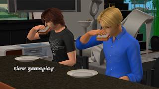 the sims 2 longplay asmr for sleep ☕ brothers settling into adult life (no commentary)