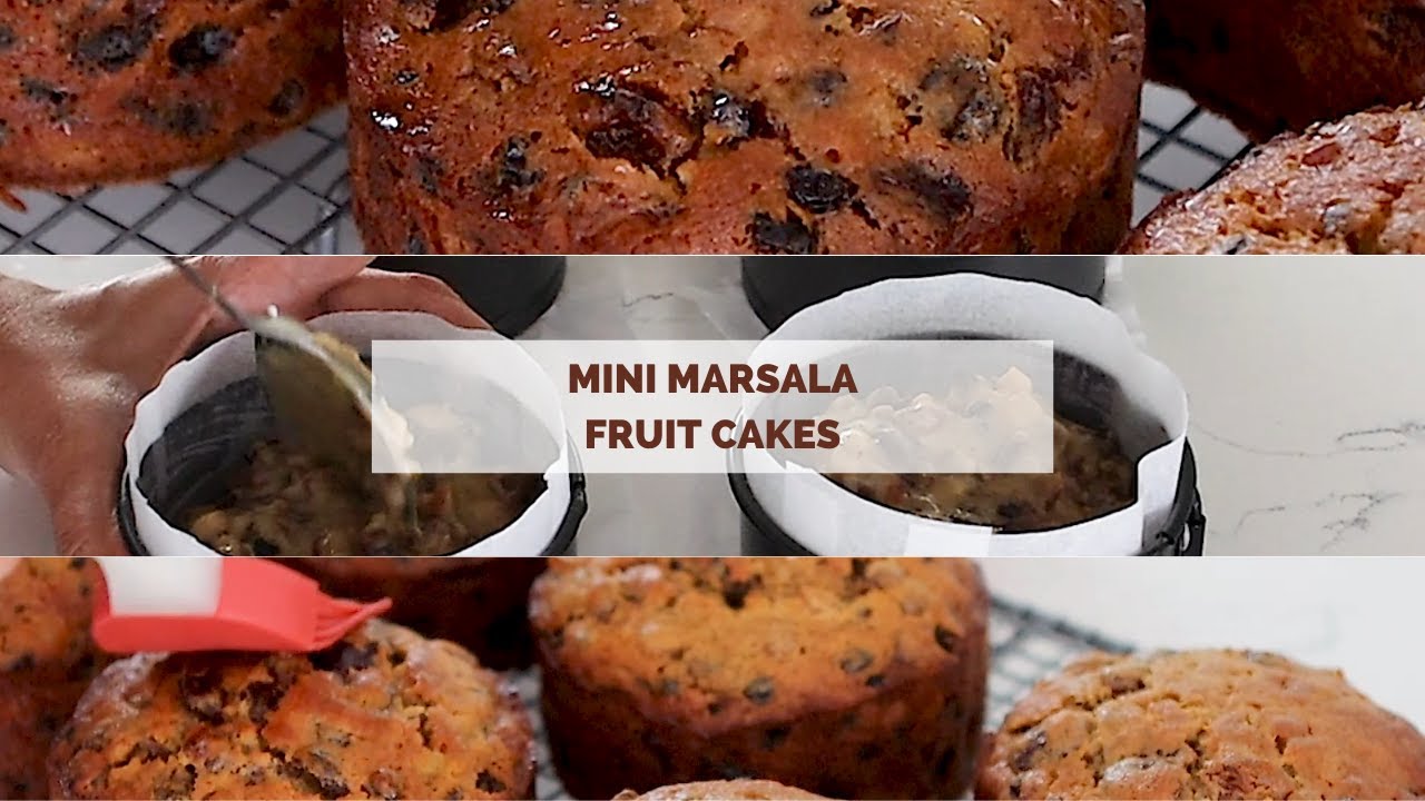 Make these mini marsala fruit cakes this Christmas | Australia's Best Recipes