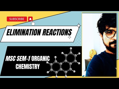 introduction || Elimination reaction || Msc sem-1||  organic chemistry gujarati medium