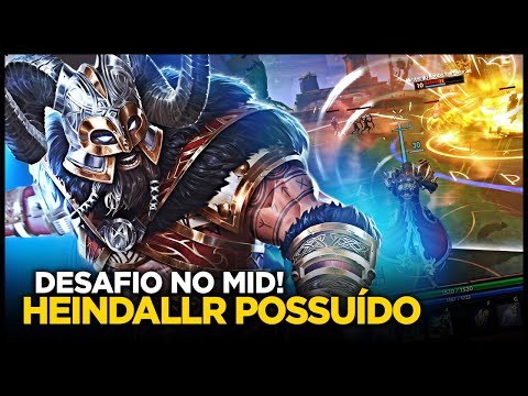 PODE ISSO?!  - SMITE SEASON 8 | HEIMDALLR MID