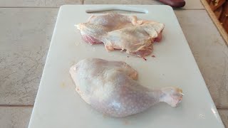 Deboning Chicken Thighs - Video 1