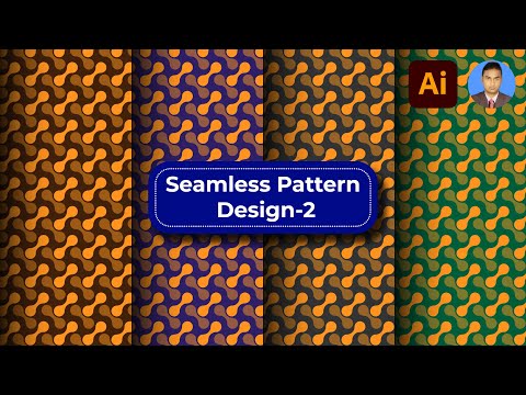 How to create Seamless pattern design in Adobe Illustrator free course Pattern design for Freepik