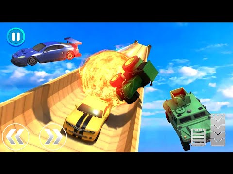 Vertical Mega Ramp Impossible 3D - Car Stunts Racing Tracks 3D - Android Gameplay