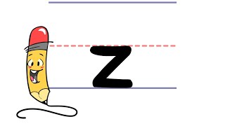 Pencil Pete's Learn to Print - Lowercase z