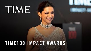 Deepika Padukone Accepts TIME100 Impact Award