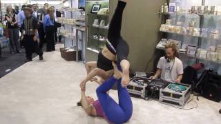 DJ Drez and Acro Yoga Performance