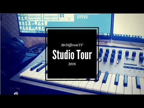 Home Studio Tour 2016 MrDifferentTV making hits with nothing