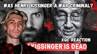 Was Henry Kissinger a War Criminal? | xQc REACTION