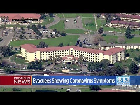 Evacuees Showing Coronavirus Symptoms