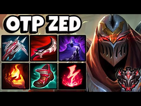 OTP ZED vs QIYANA [ MID ] Patch 11.6 Korea Grandmaster ✅