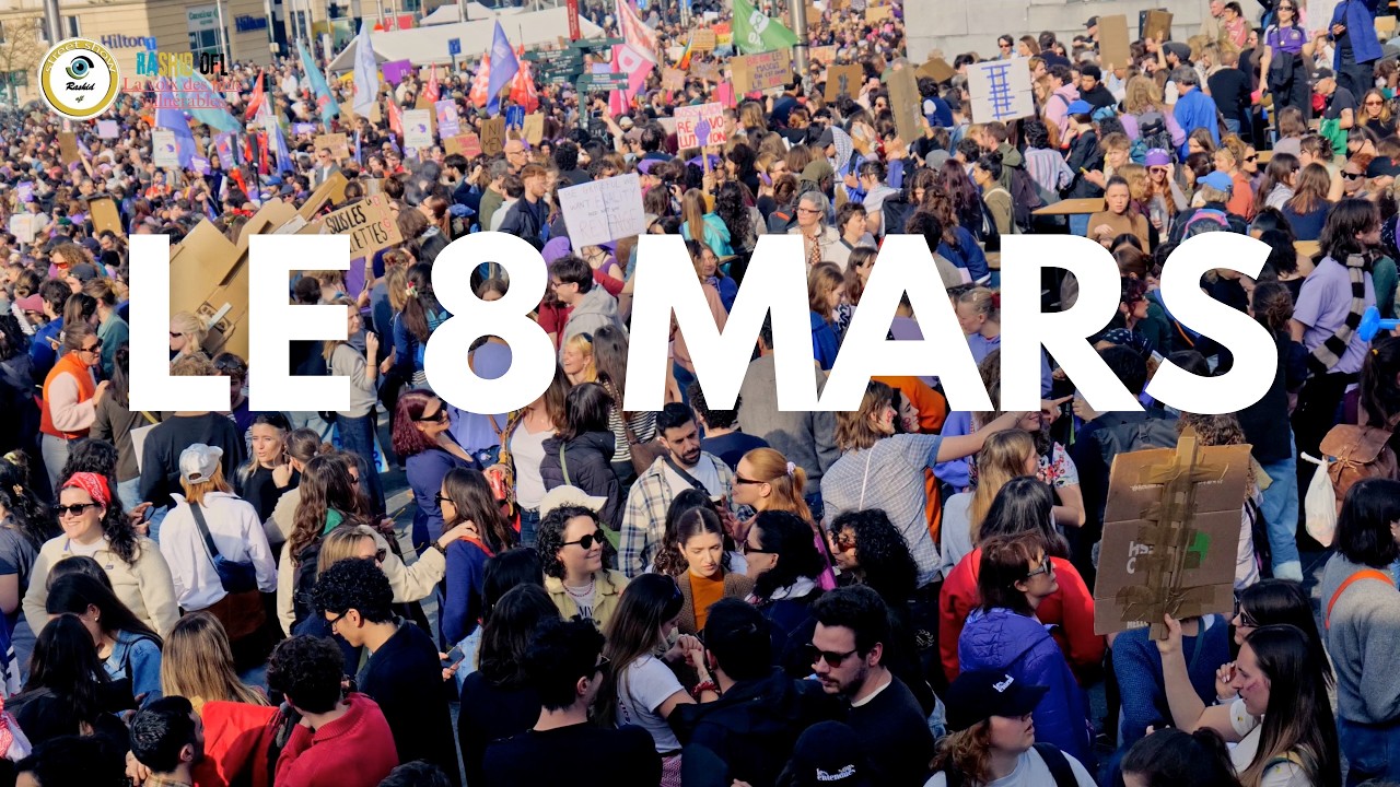 Mobilisation féministe à Bruxelles : 8 mars 2026 en images