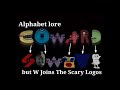 Alphabet Lore Coward But W Joins The Scary Logos
