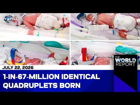 Miracle Quadruplets Defy Odds in Rare Birth