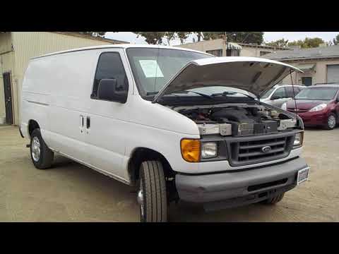 2007 Ford Econoline 150 Work Cargo Van #115