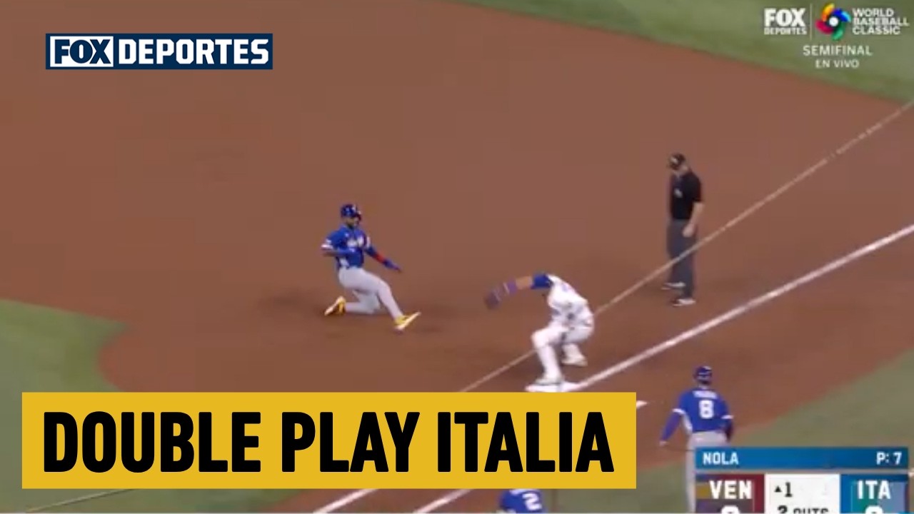 🇮🇹⚾ GRAN DEFENSA ITALIANA con doble play | Venezuela 0-0 Italia | WBC 2026