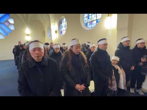 KIỀU BÀO DỰ TANG LỄ ÔNG ĐỖ VĂN SAN TẠI BRANDENBURG  - 24.1.2026