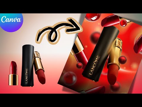 Make Your Cosmetic Product Look EXPENSIVE in Canva