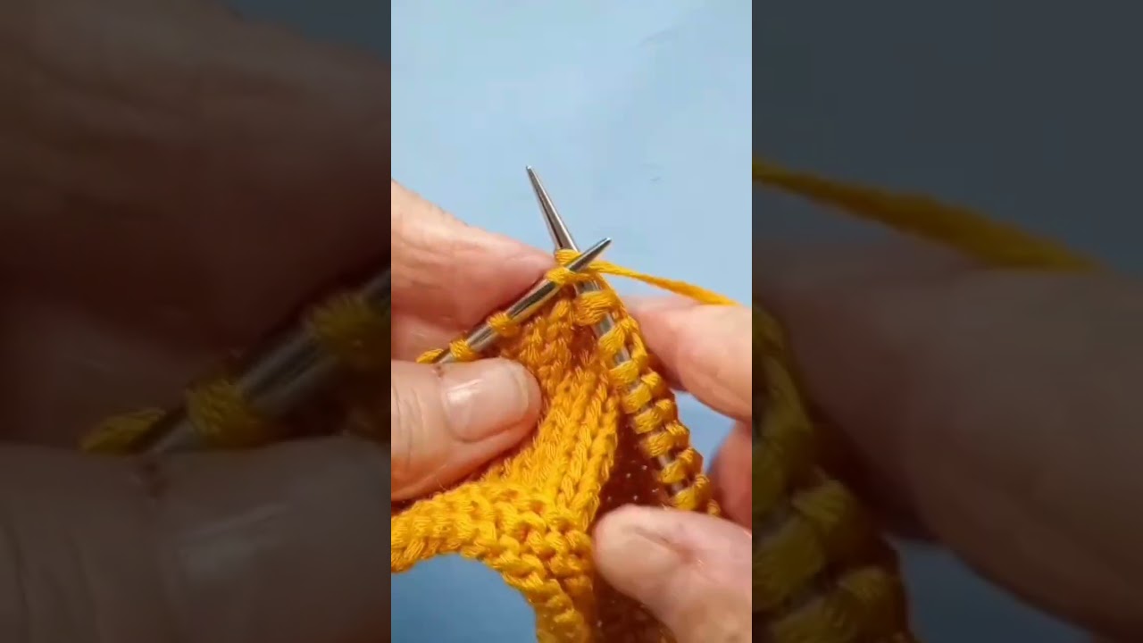 Center Double Decrease #knitting