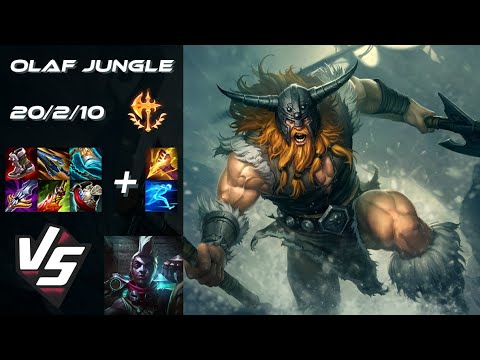 JUNGLE Olaf vs Ekko - EU Challenger Patch 25.S2.8