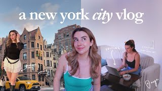a realistic week in my life in nyc (& feeling like myself again)