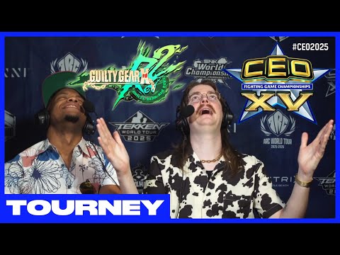 CEO 2025 Guilty Gear Xrd Rev 2 Offline Tournament Pools Top 8 Tourney
