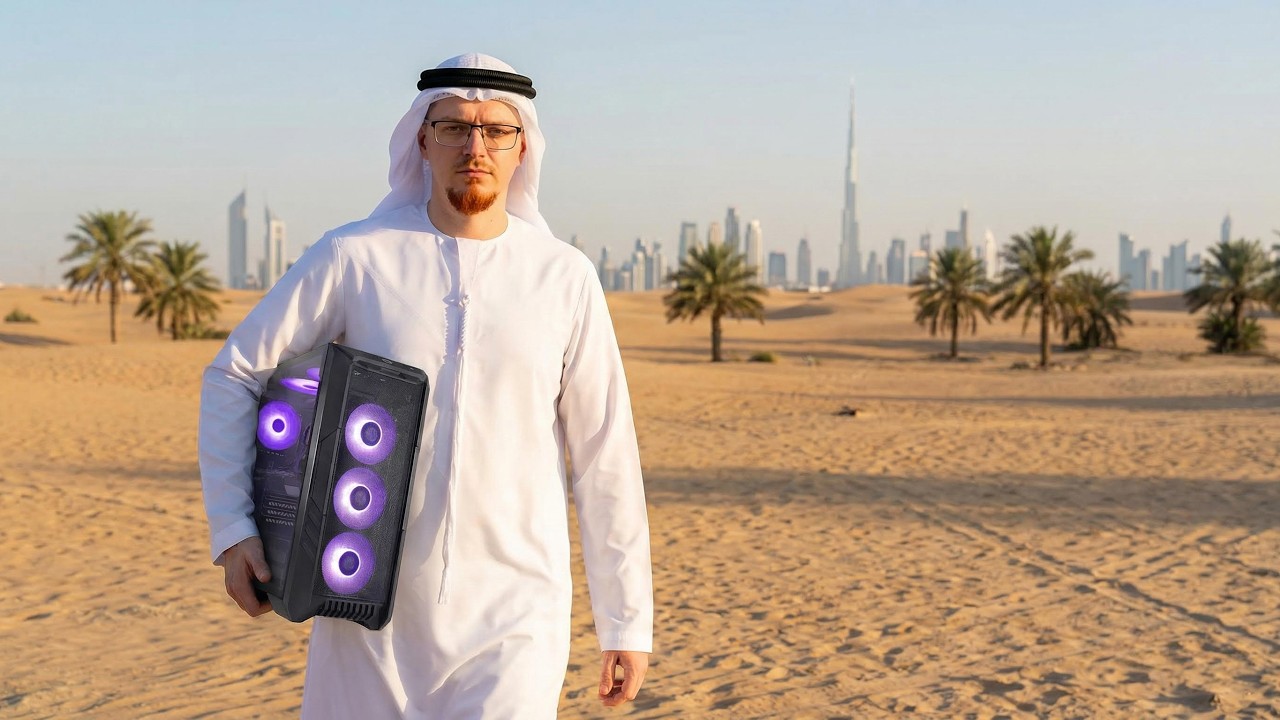 КУПИЛ ИГРОВОЙ ПК В ДУБАЕ за 30 тысяч рублей