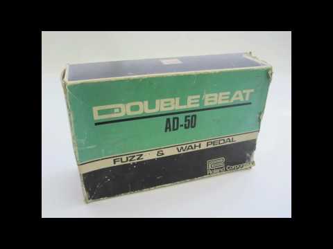 Roland Double Beat AD-50 Fuzz Wah 1976 Black image 9