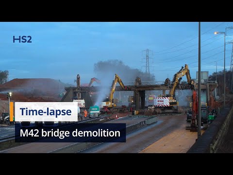 2024-02-12 M42 Motorway Viaduct