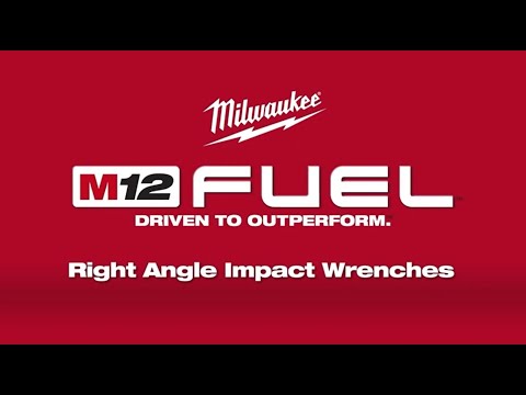 Right Angle Impact Wrenches - M12FRAIWF12-0 and M12FRAIWF38-0