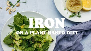 IRON on a plant based diet // bioavailability, supplements, recommendations //