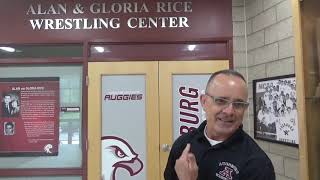 Take a tour of the Augsburg wrestling facilities with Jim Moulsoff