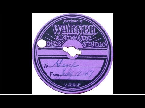 "Across The Alley From The Alamo" by Gene St. John - July 19 , 1947