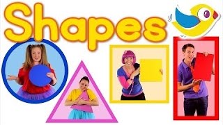 The Shapes Song - Learn shapes (featuring Debbie D