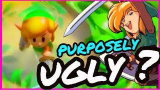 ZELDA : Links Awakening Remake has UGLY Graphics on Purpose? - Nintendo Switch