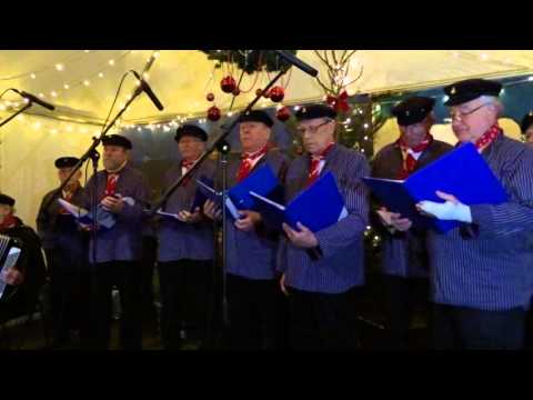 Porzer Shanty Chor Moby Dick Live @Cologne Harbour Christmas Market - Anchors aweigh