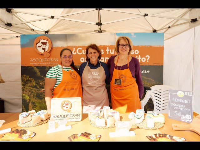 La Aldea saborea la Feria Europea del Queso con lleno absoluto