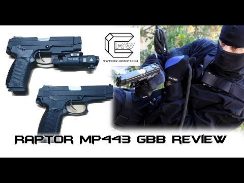 CRW review Raptor Mp443 Gbb