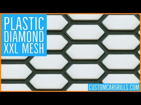 Diamond XXL Universal Plastic Grill Mesh - by customcargrills.com